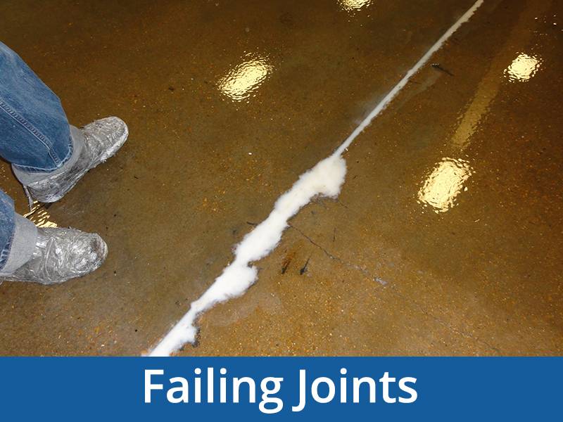 failing joints
