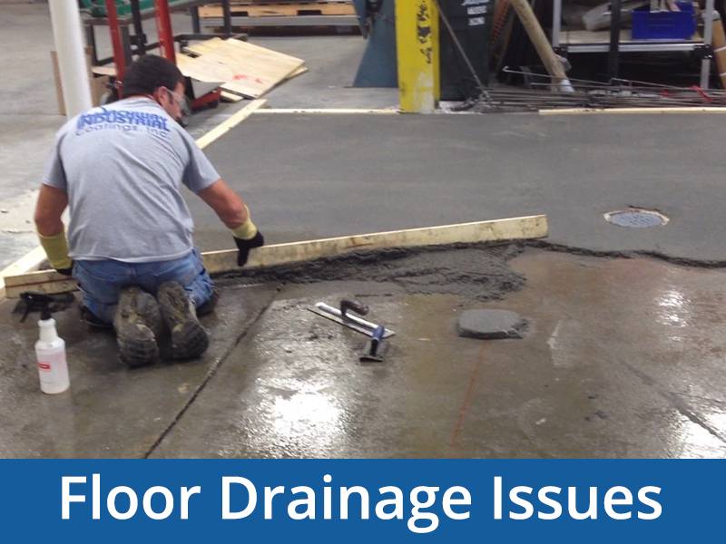 floor drainage issues